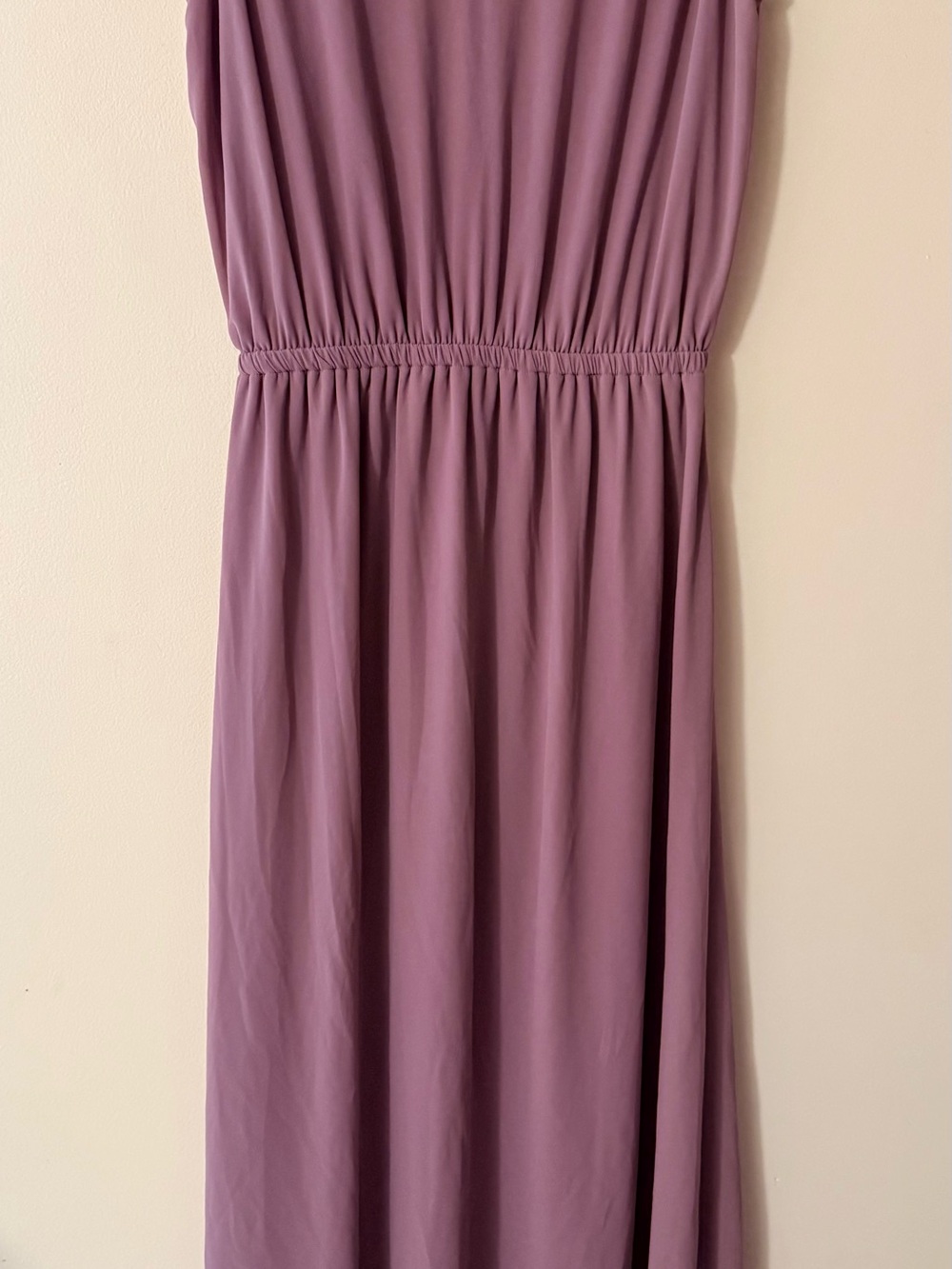 Show Me Your MuMu Lavender Sleeveless V‑Neck Lined Maxi Dress, size XXL - Picture 4 of 7